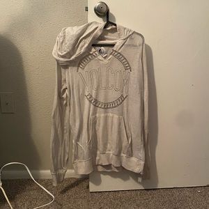 ❤️ Volcom Long sleeve light hoodie shirt